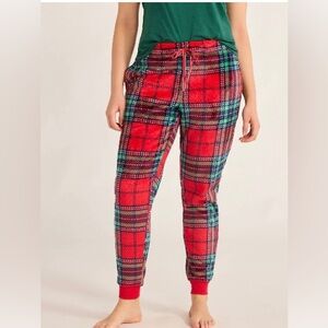 Plaid Pajama Pants -XL with design on them. NWOT. Machine wash.